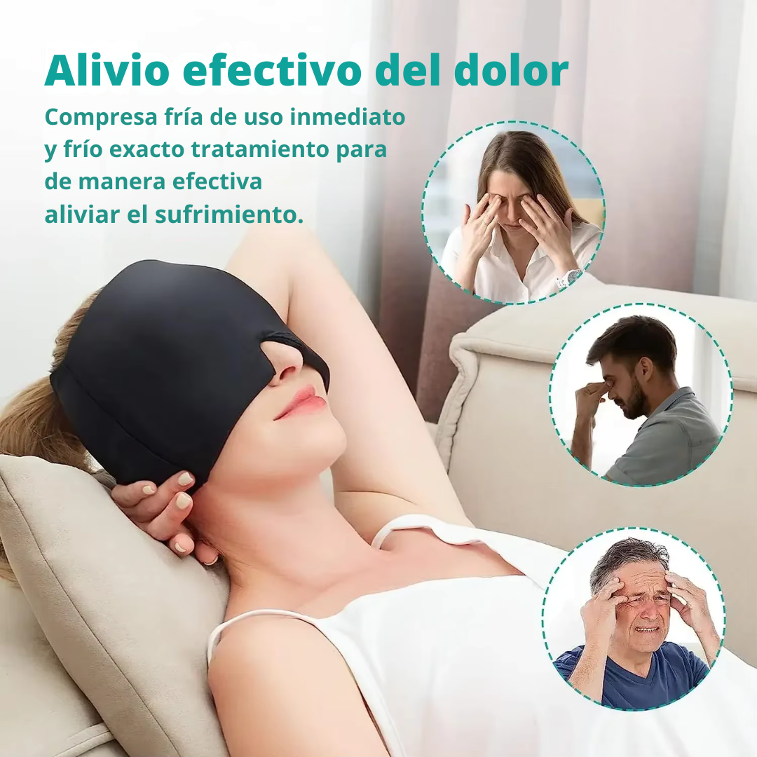 Gorro Alivia Dolor de Cabeza y Migraña